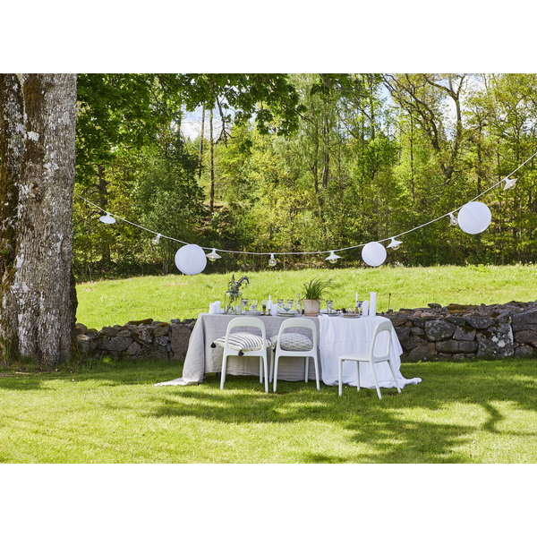 Stearinlys LED Antikklys 2-pakning Flamme Rustic 15 cm Hvit