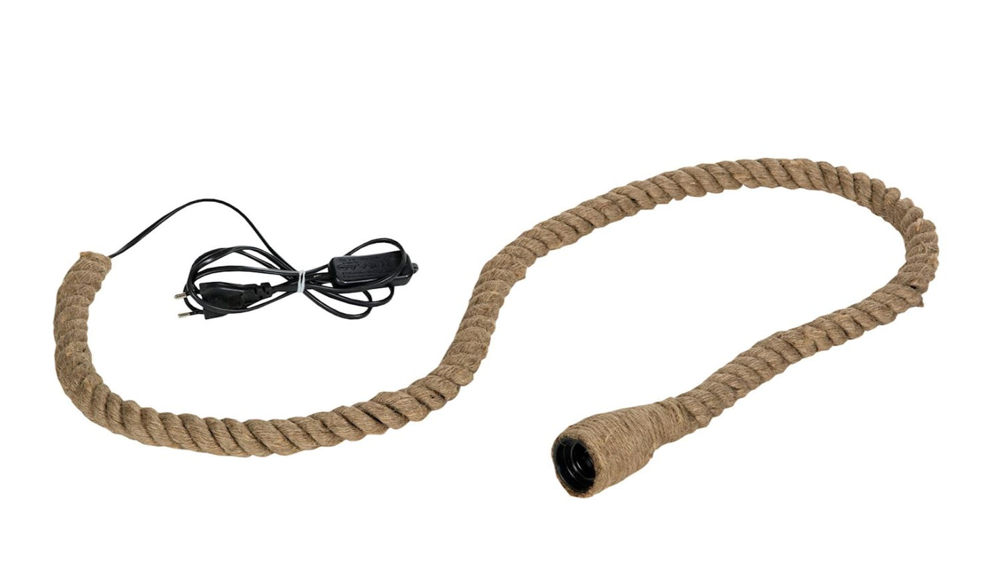 Taklampe Rep 150 cm beige