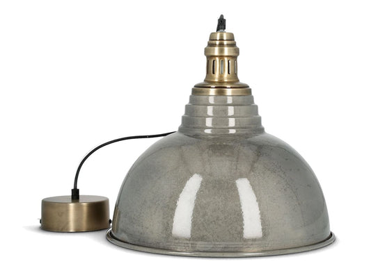 Taklampe Metall Sienna Granitt 38x36cm HH