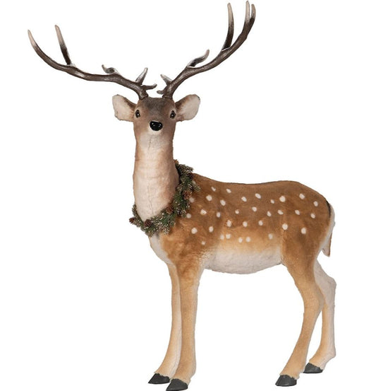 Innendørs julepynt Dovhjort Hane 115x45x117cm