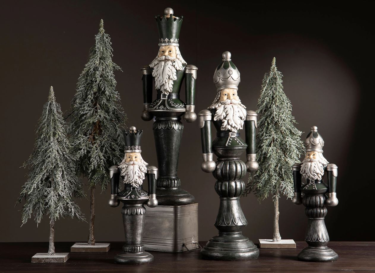 Juledekorasjon Nøtteknekker 2-pak Mix Grønn