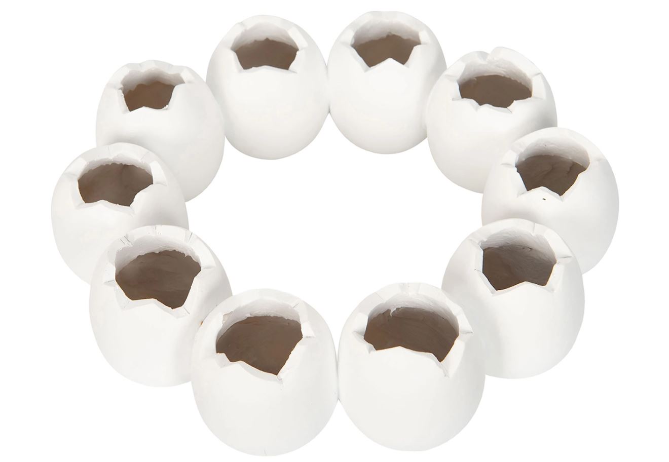 Påskepynt Vase Eggkrans Ø21x7cm