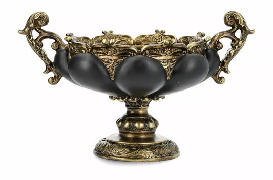 Dekorativ skål på foten Ivona 37x26x23 cm