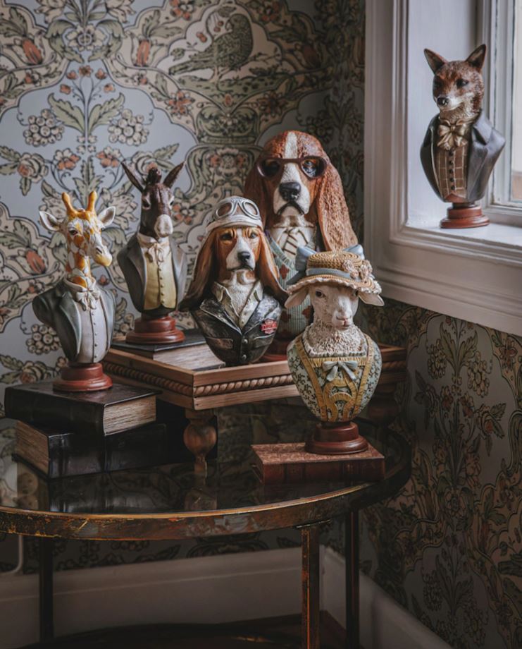 Dekorasjon Byste Får 30 cm