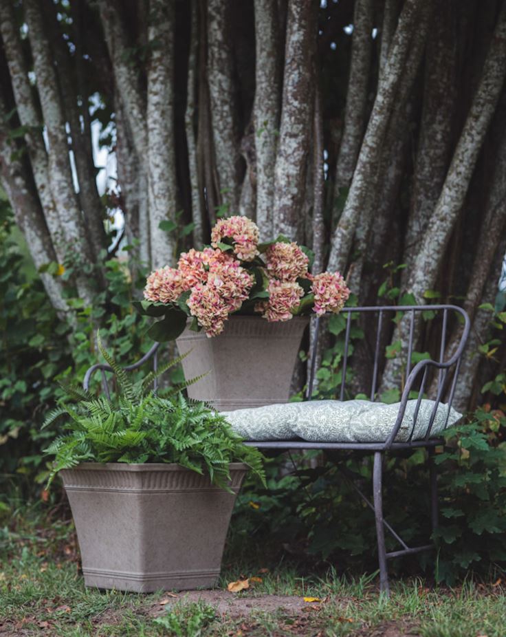 Utendørs Blomsterpotte Marsala Shade 35/42 cm 2-pack