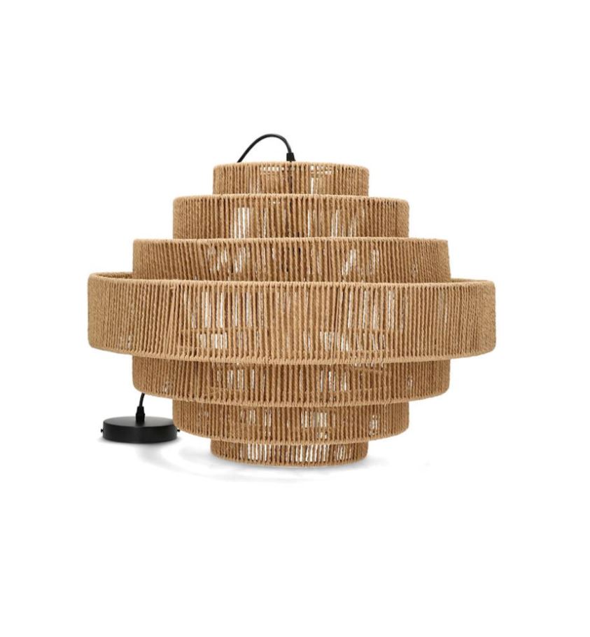 Taklampe Rope Claire Ø61 cm