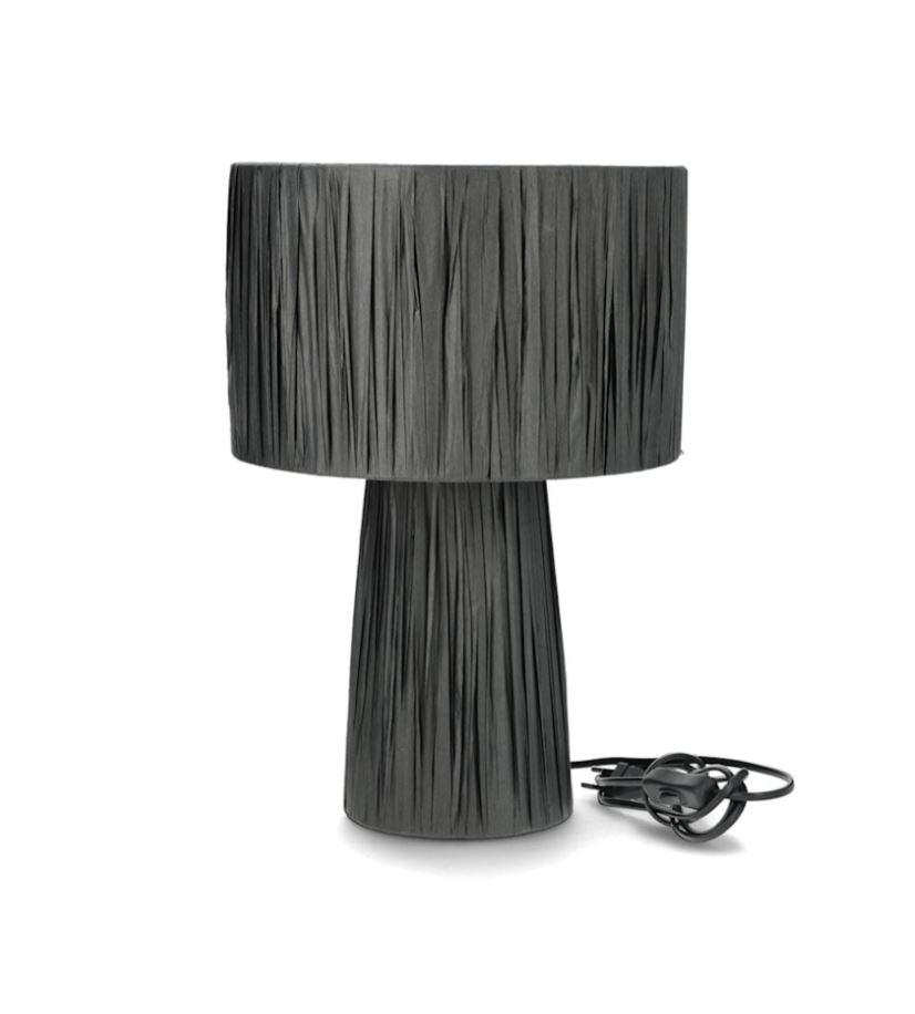 Bordlampe Katie Svart 38 cm