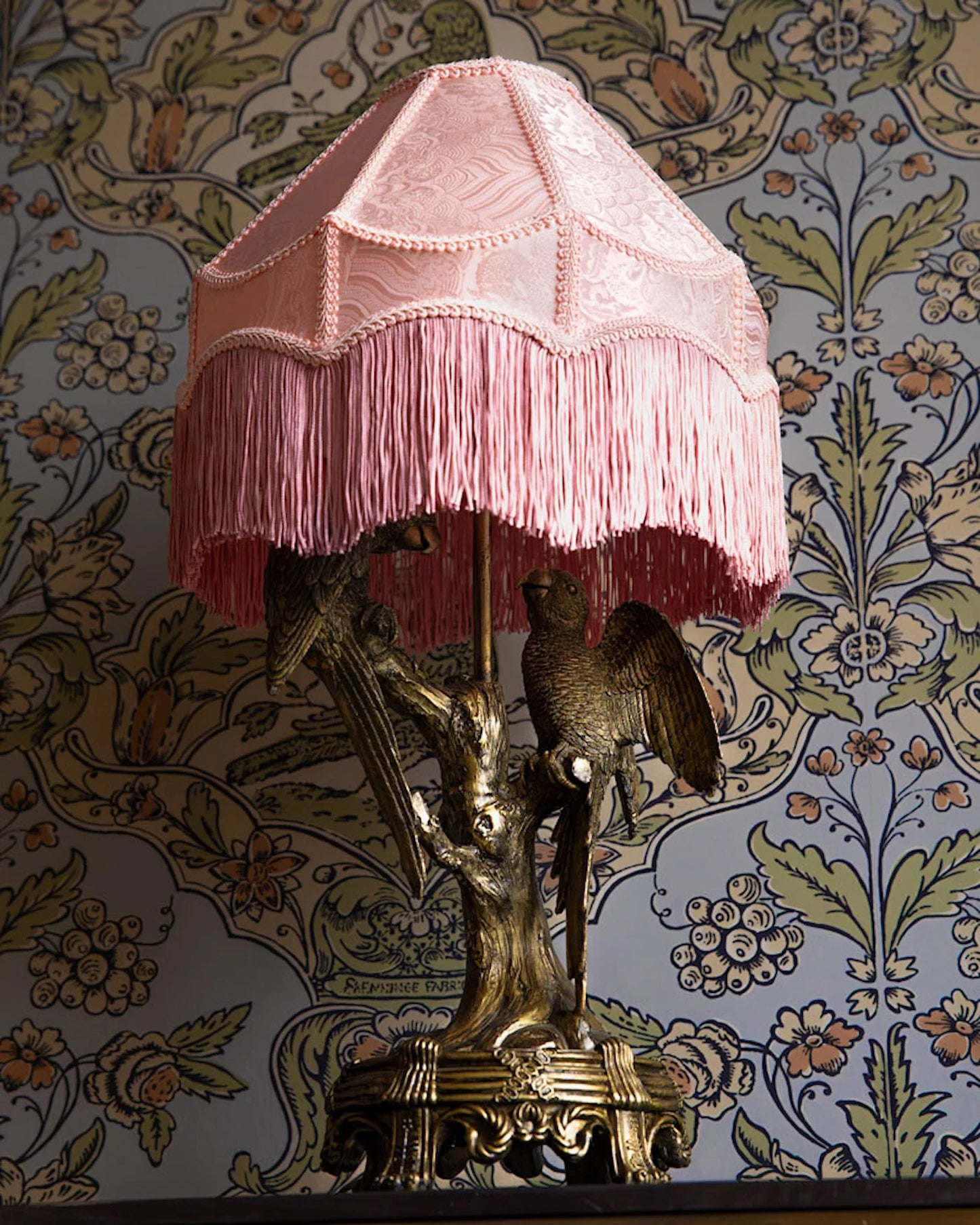 Lampeskjerm Frans Ø30 cm Rosa