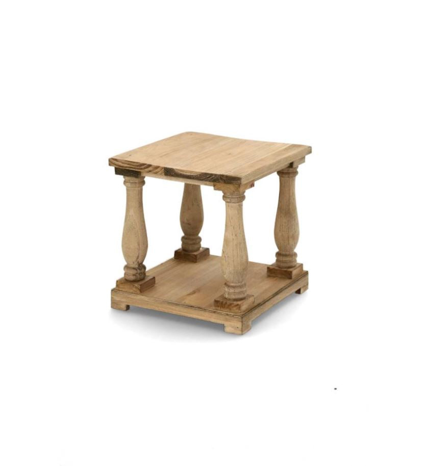 Dekorativt Piedestalbord 20x20x21 cm Brun