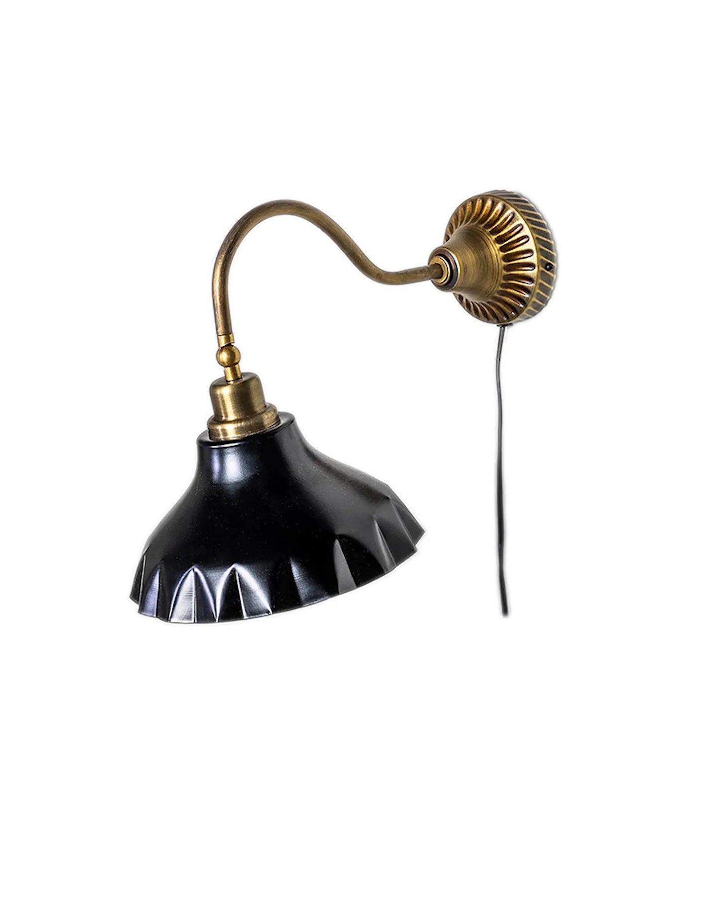 Vegglampe Lorens 27 cm Svart