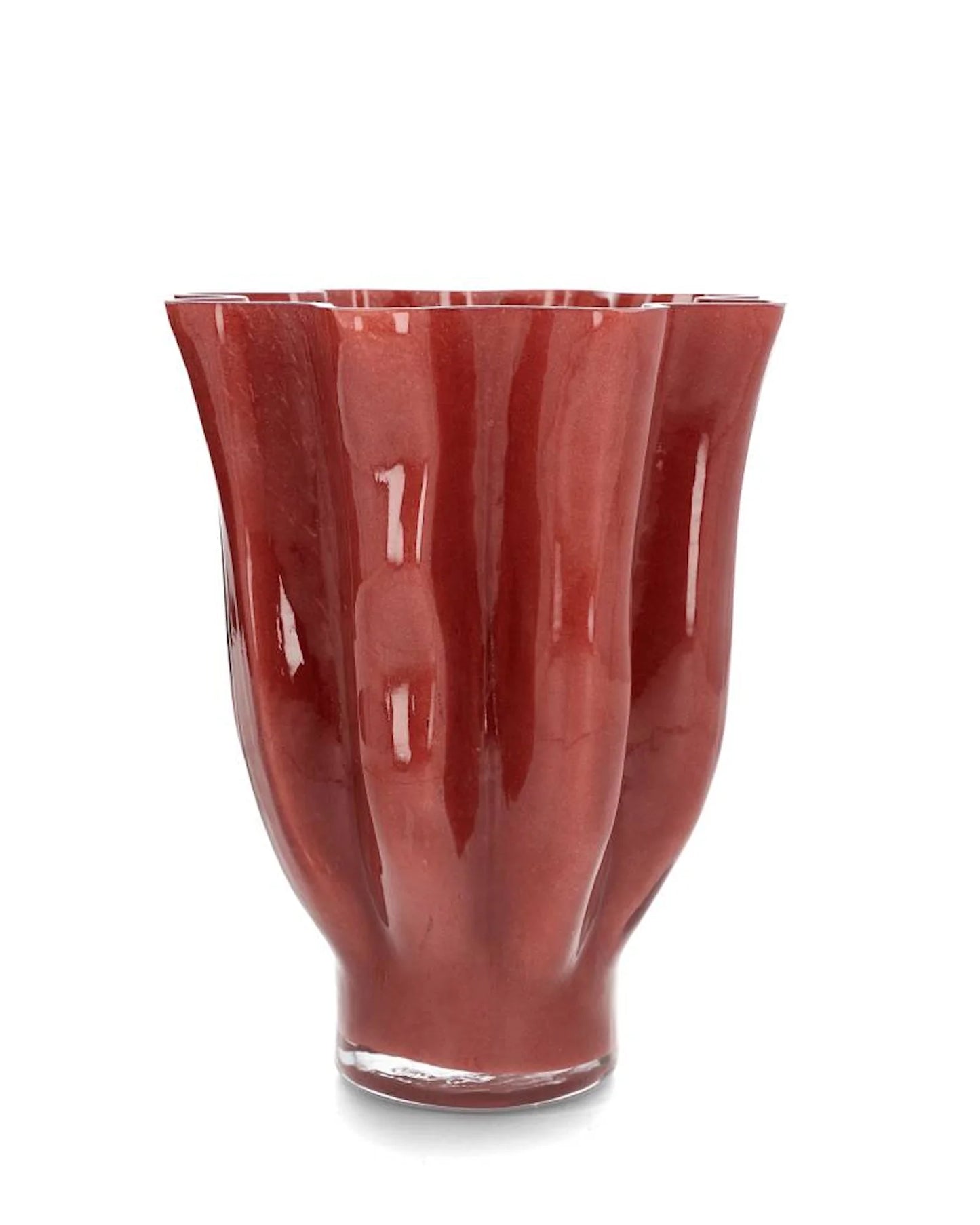 Dekorativ vase Eivor Cranberry 24 cm