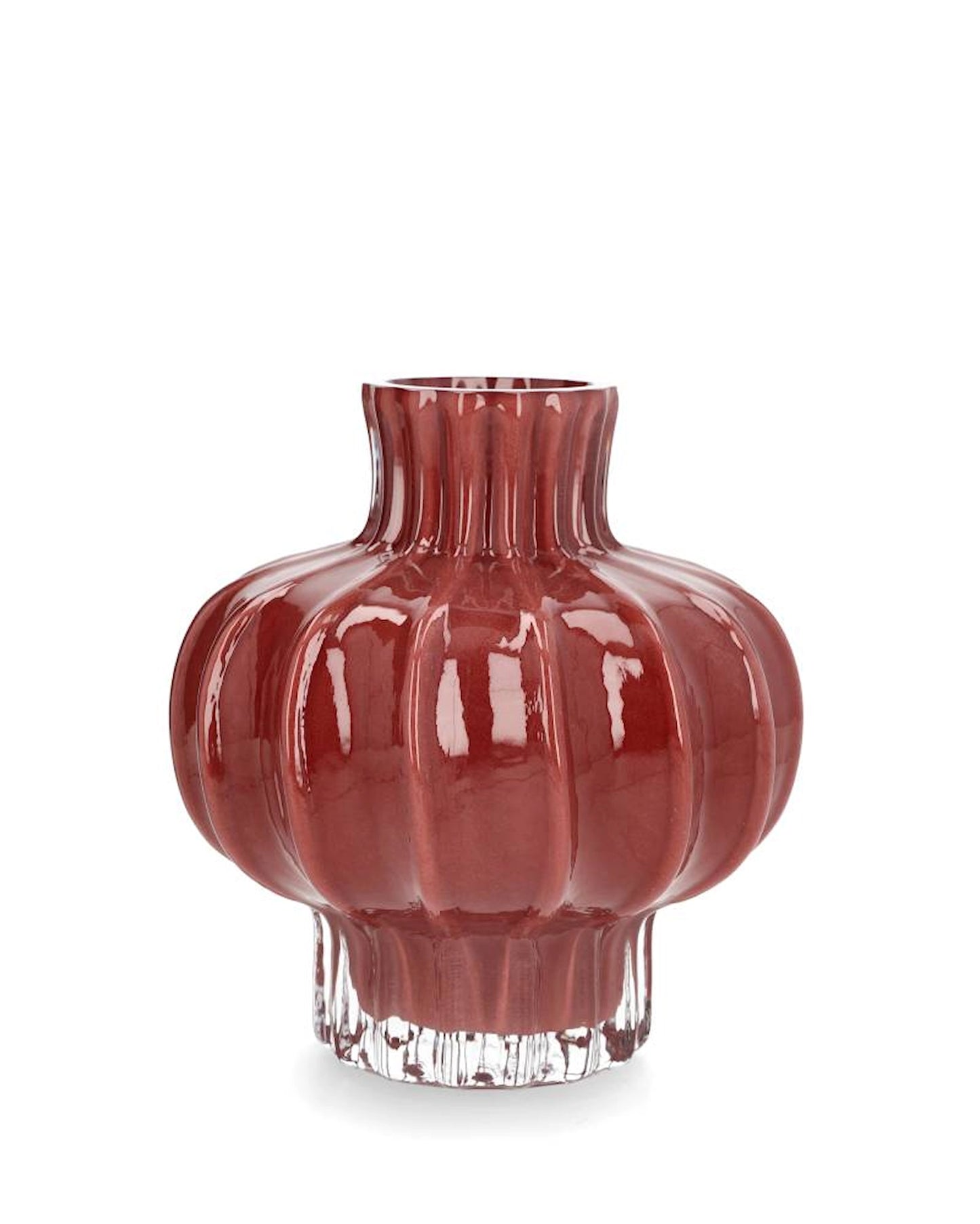 Dekorativ vase Ellinor Cranberry 22 cm