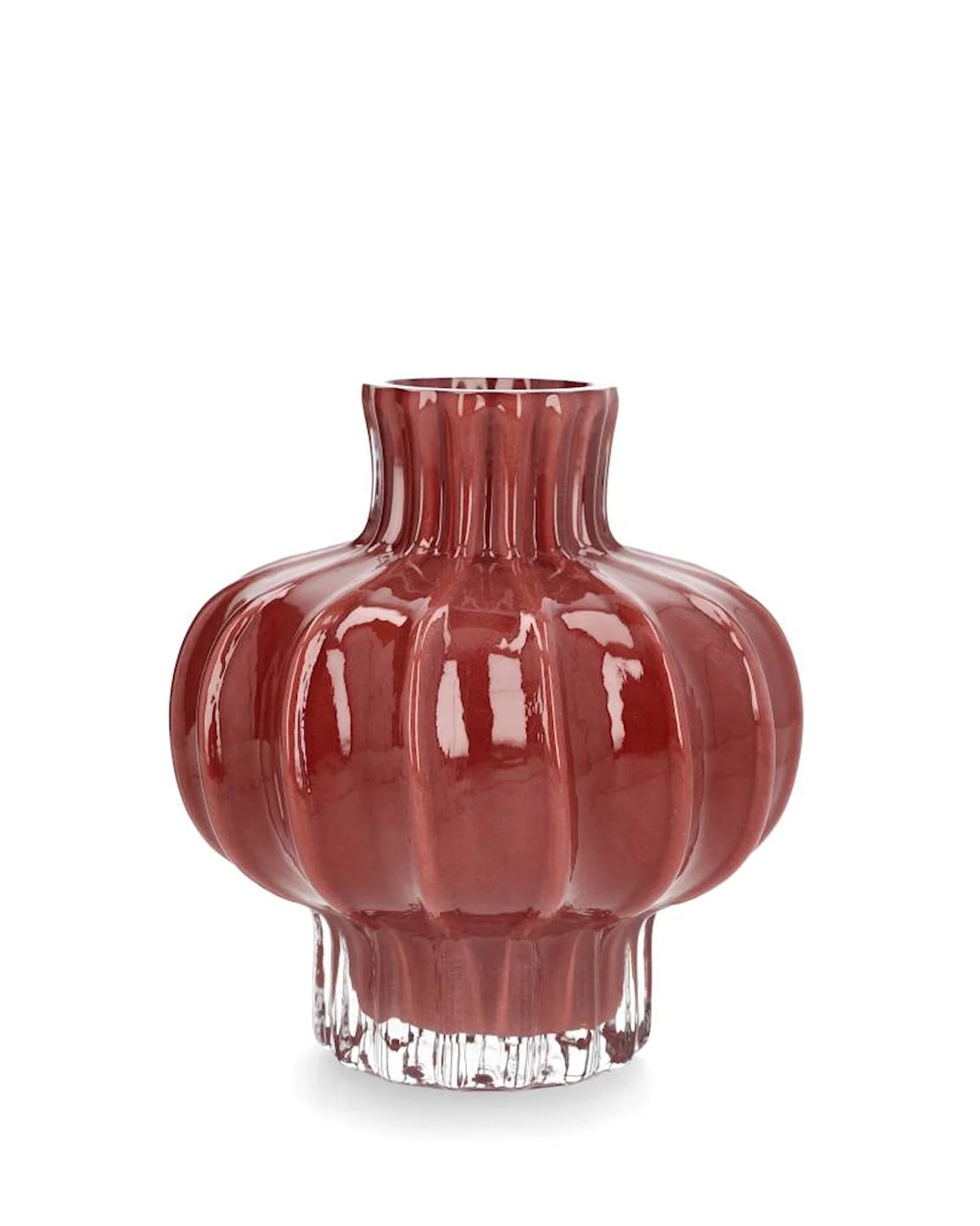 Dekorativ vase Ellinor Cranberry 22 cm