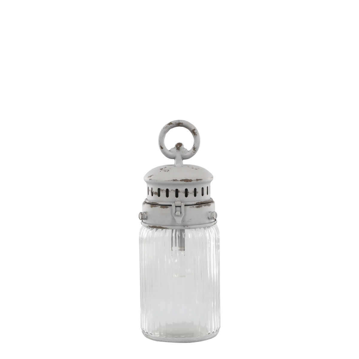 Batteridrevet belysning Fransk stalllampe inkl. pære H30/Ø11 cm