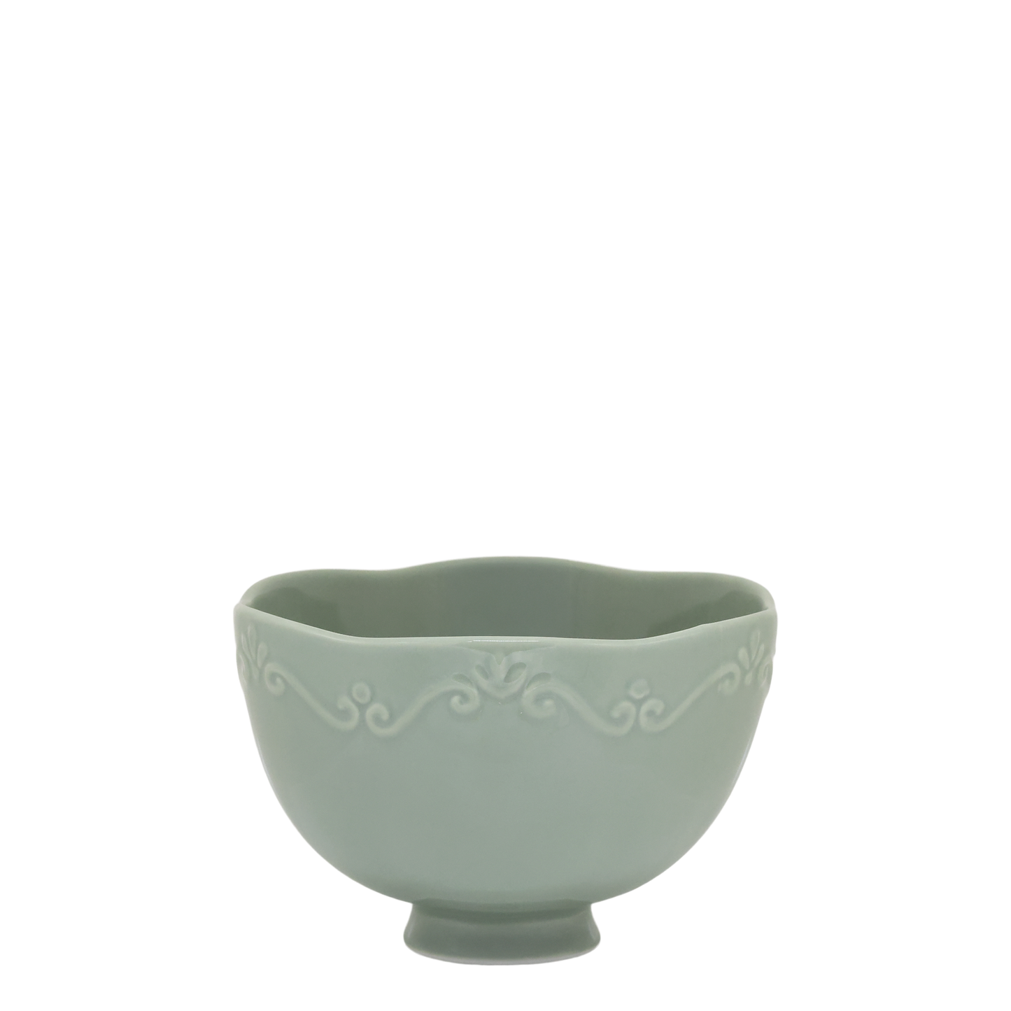 Kjøkkenservise Provence Müslibolle 4-pakning H10/Ø14 cm Grønn