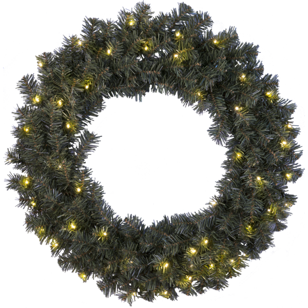 Utendørs julepynt Krans Ottawa 70 cm