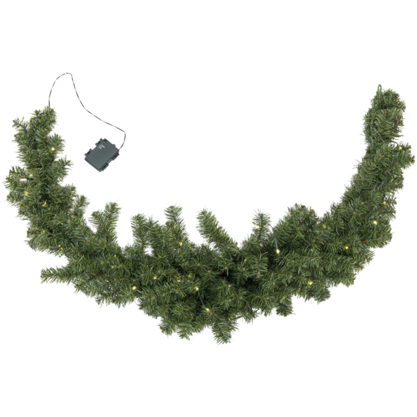 Utendørs julepynt Girlander Ottawa 150 cm