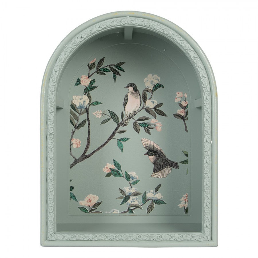 Veggdekorasjon sett med 2 hyller