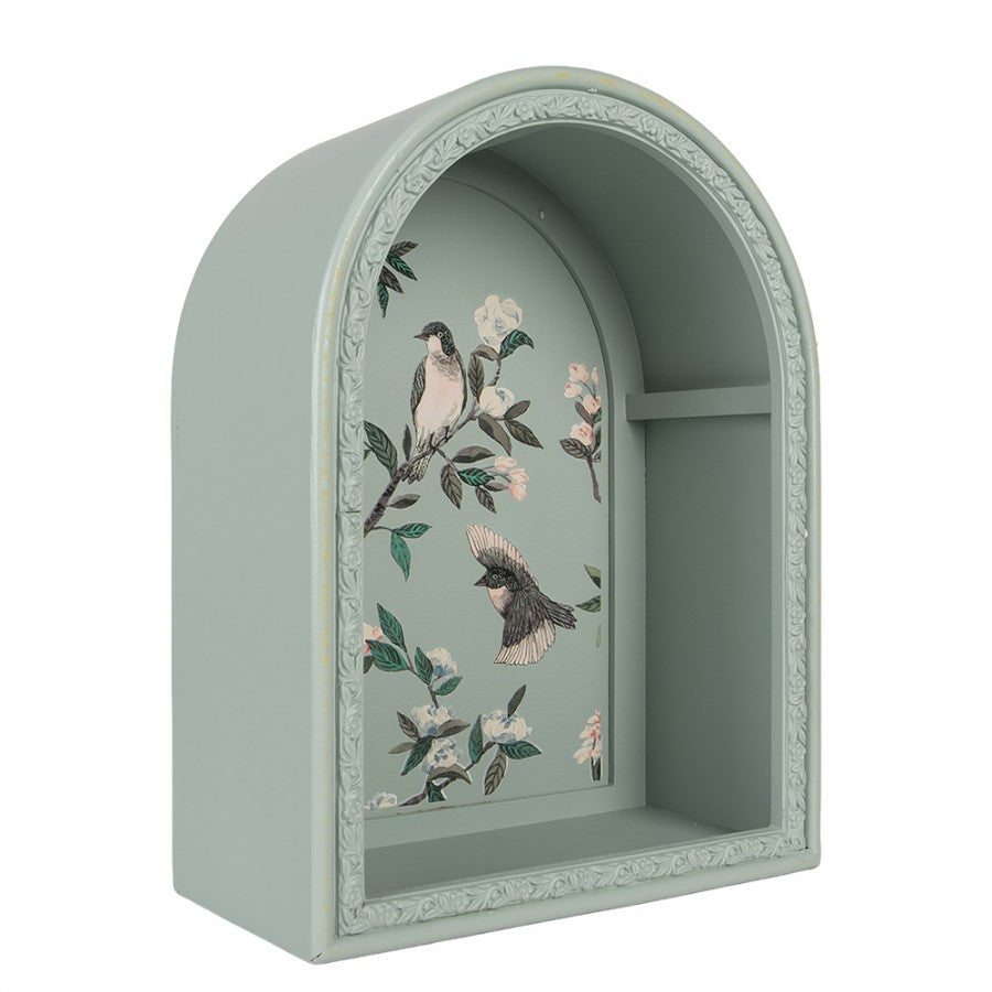 Veggdekorasjon sett med 2 hyller