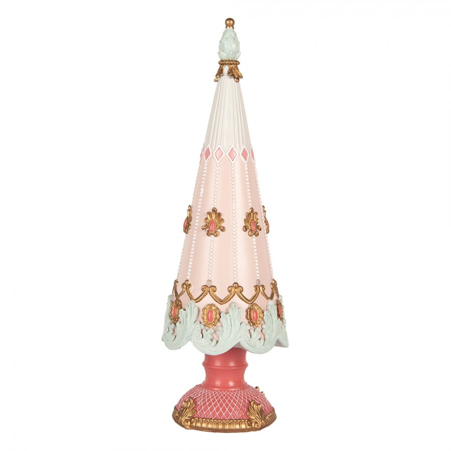 Innendørs julepynt Juletre 30 cm Pastell