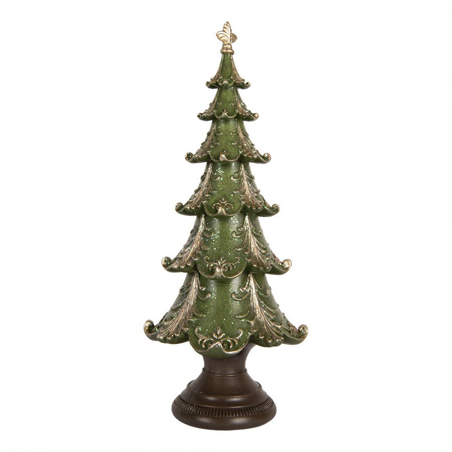 Innendørs julepynt Juletre Ø 18x41 cm Grønn