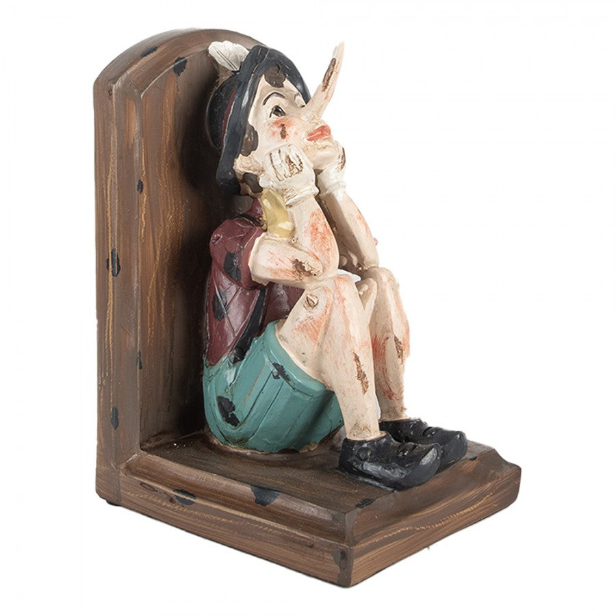 Dekorasjon Bokstøtte Sett med 2 Pinocchio 24x11x17 cm