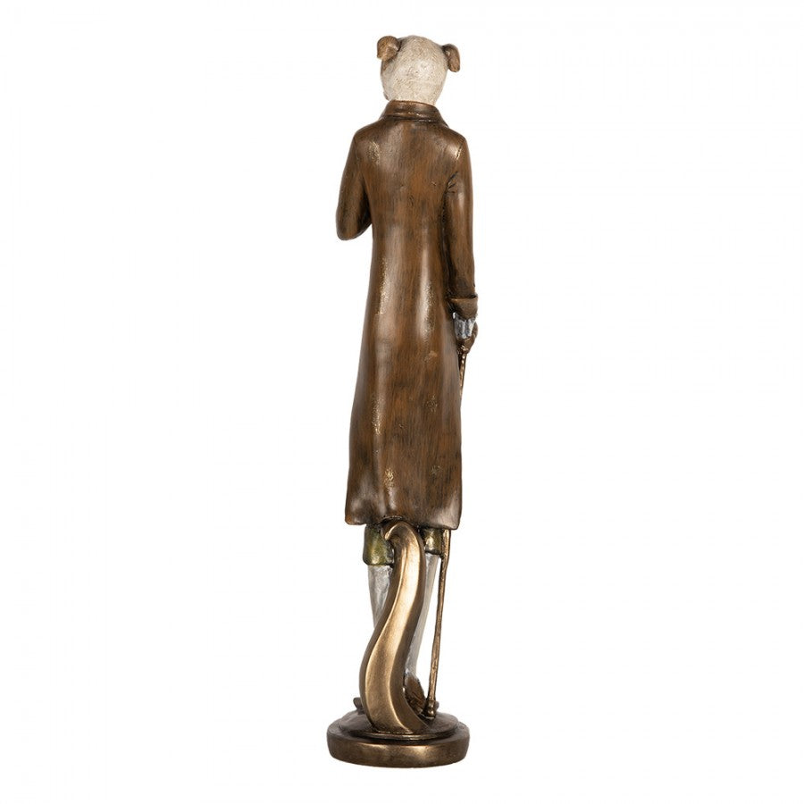 Dekorasjon Stående hund 50 cm