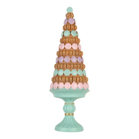 Dekorasjon Kake 40 cm turkis