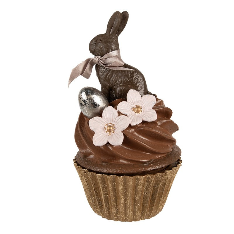 Påskepynt Kanin 16 Cm Brun Polyresin