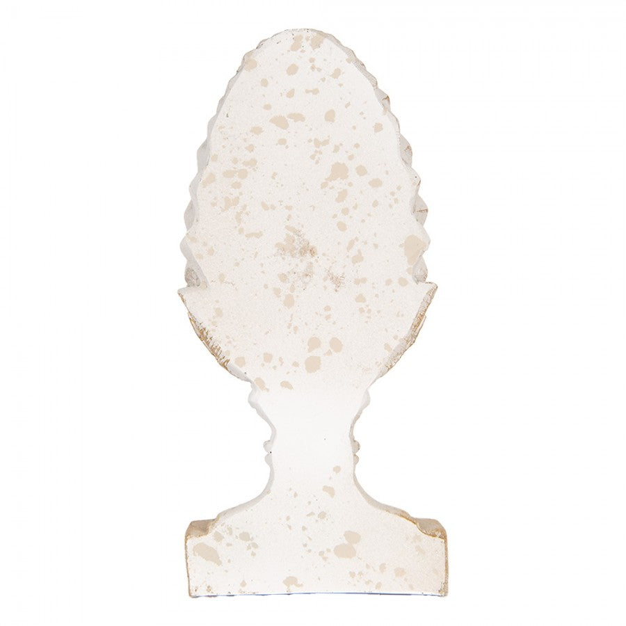 Bokstøtter Sett med 2 stk 16x14x29 cm Beige Gull