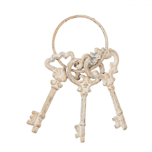 Dekorasjon Vintage nøkkelring 9x1x19 cm Metall