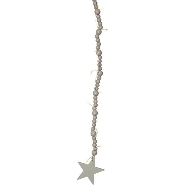Belysning Jul Lyslenke Treperler Beige 150 cm