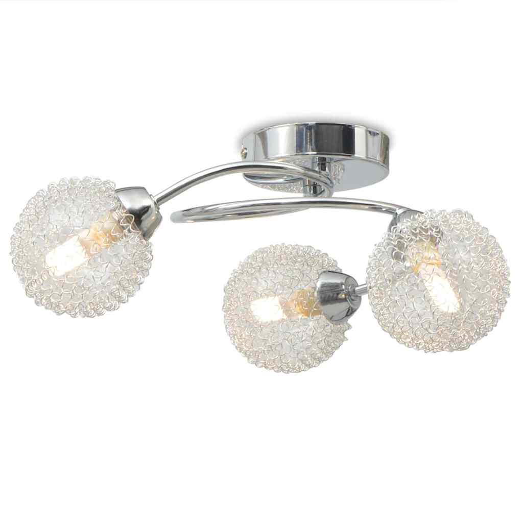 Taklampe med 3 LED-pærer G9 120 W