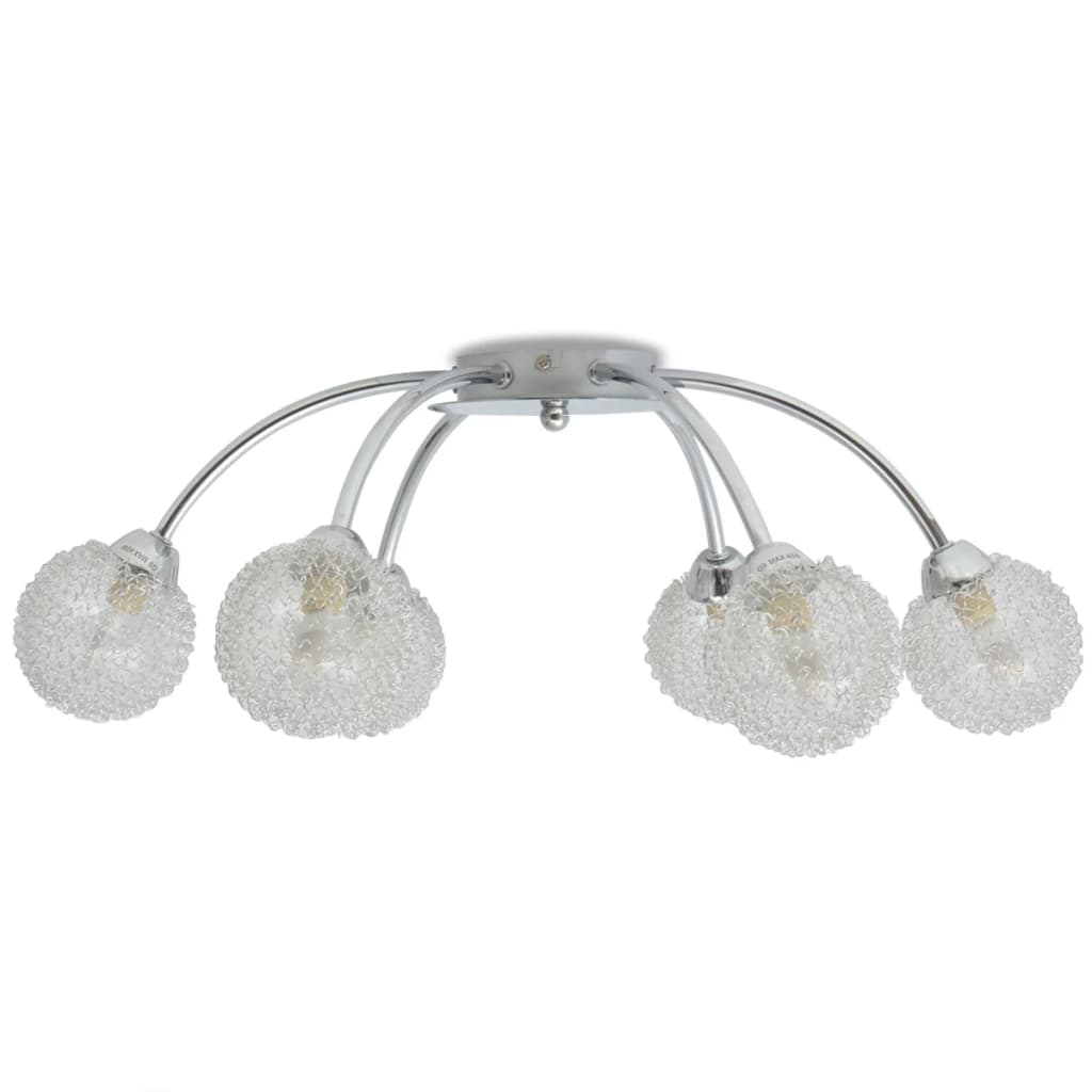 Taklampe med 6 LED-pærer G9 240 W