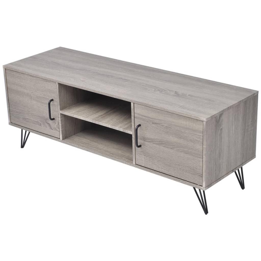 TV-Møbel Grå Tv-benk 120x40x45 cm