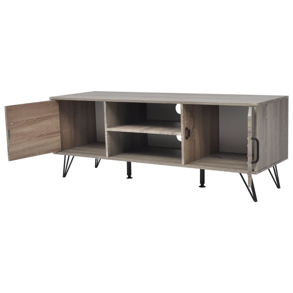 TV-Møbel Grå Tv-benk 120x40x45 cm