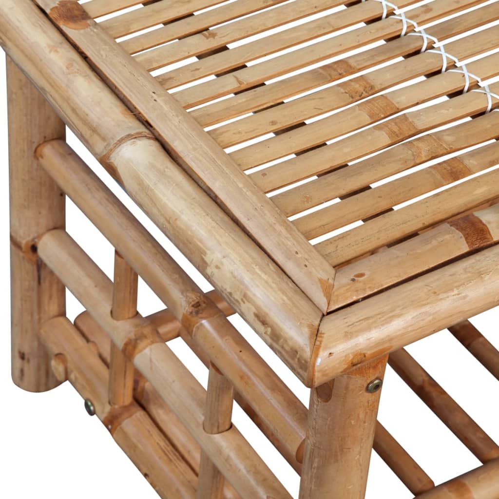 Salongbord Sofabord Tre bambus 90x50x45 cm