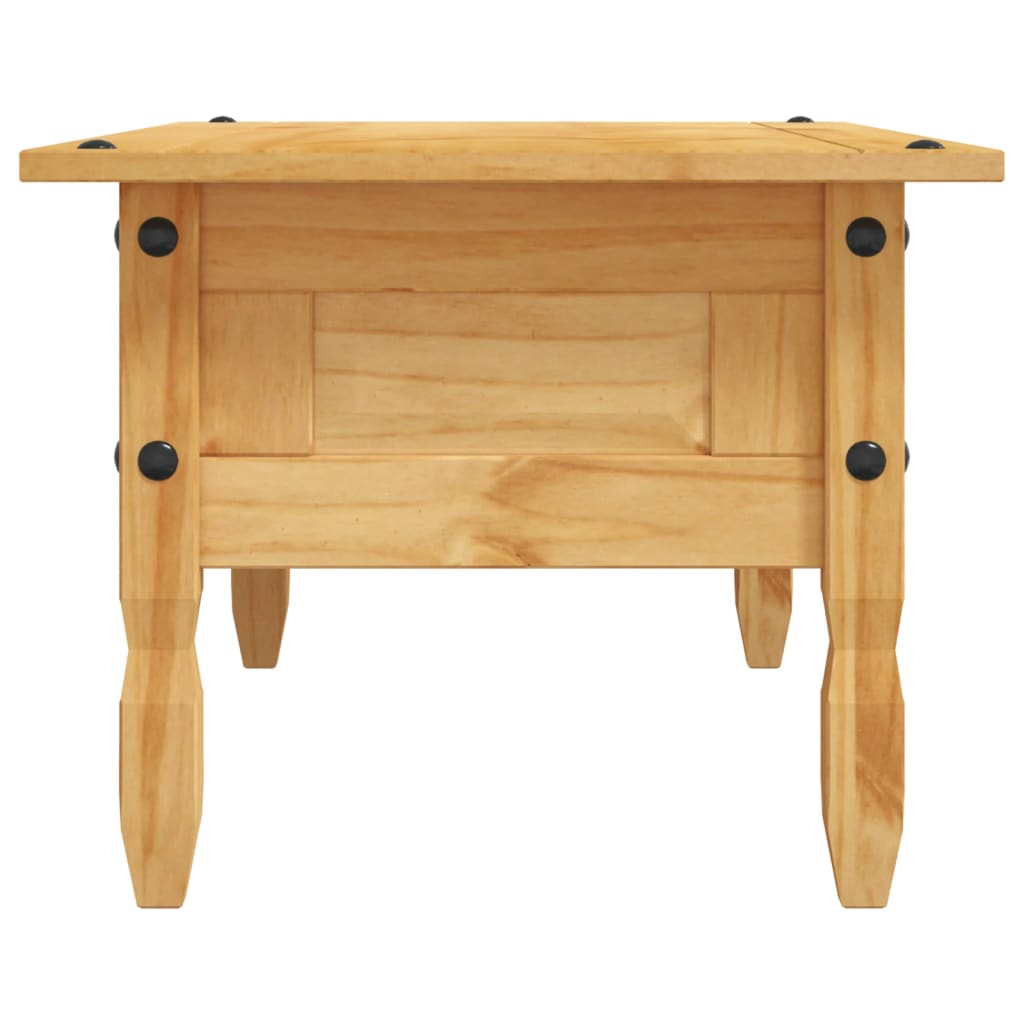 Salongbord Sofabord Tre meksikansk Corona-stil furu 100x55x44 cm