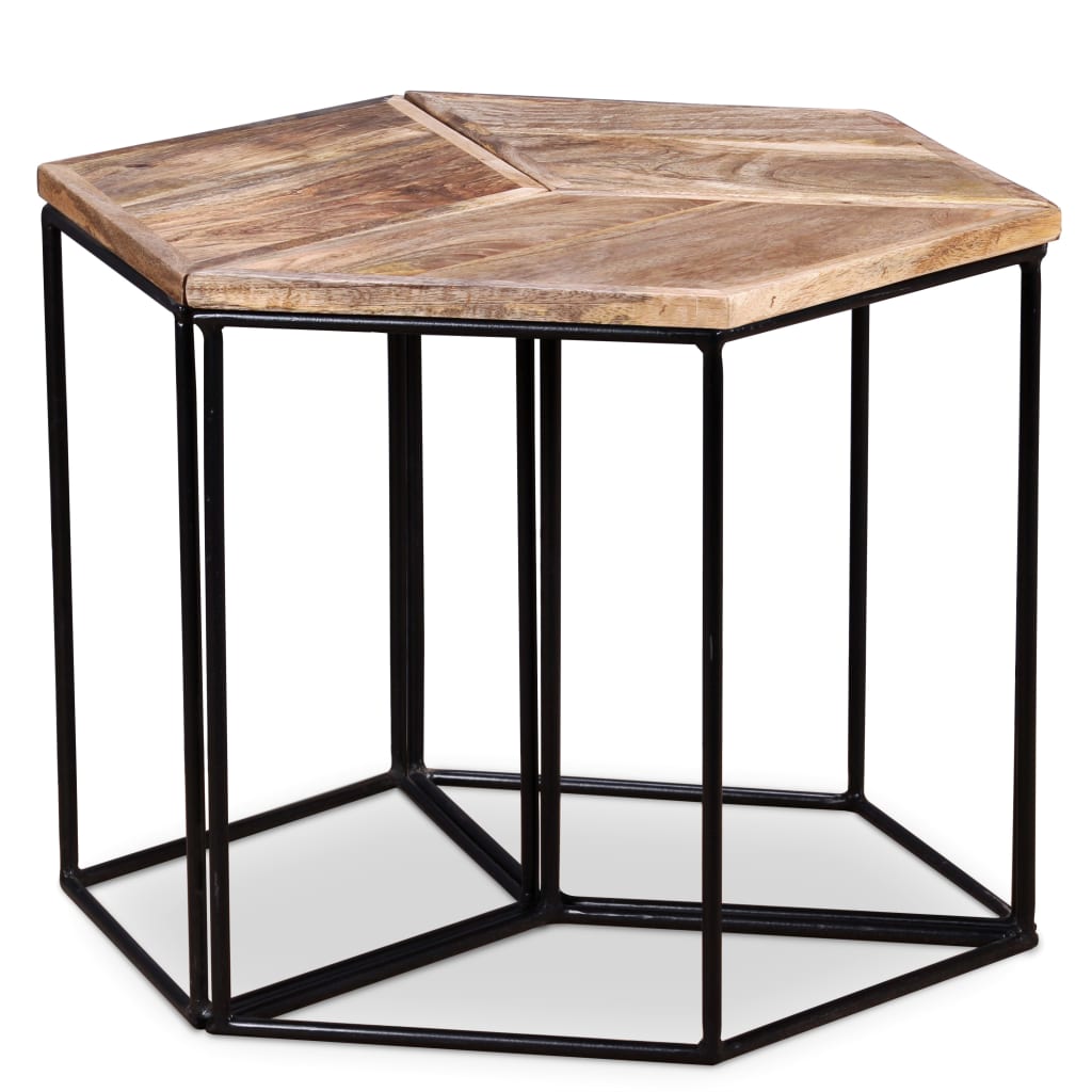 Salongbord Sofabord Tre Heltre Mango 56x48x40 cm