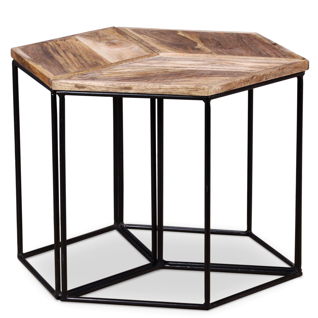 Salongbord Sofabord Tre Heltre Mango 56x48x40 cm