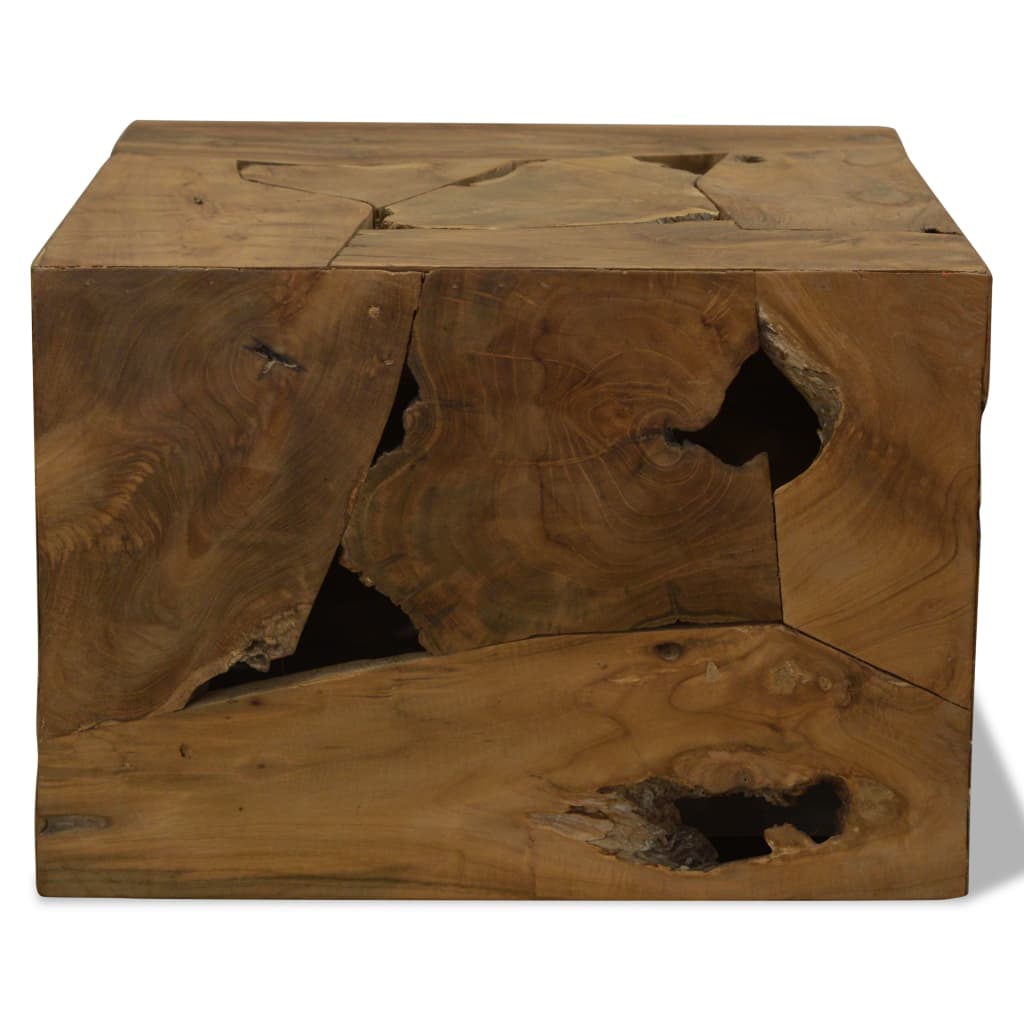 Salongbord Sofabord Tre heltre Brun 50x50x35 cm brun
