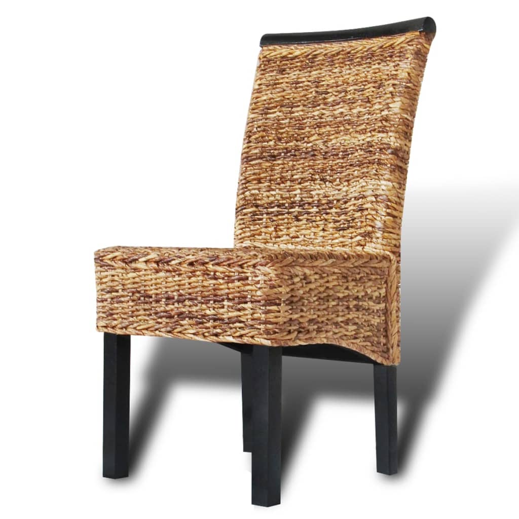 Spisestoler 4 stk abaca og heltre mango