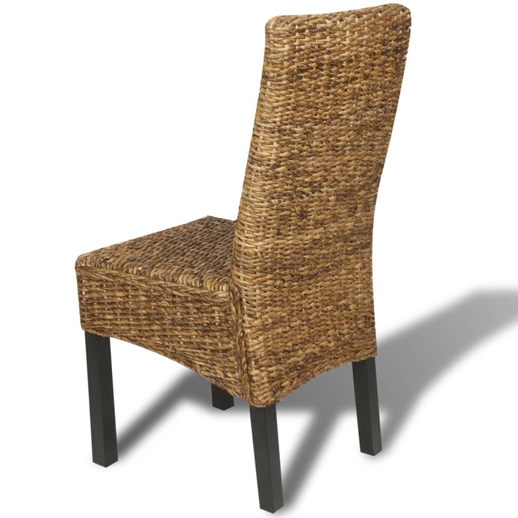 Spisestoler 6 stk abaca og heltre mango