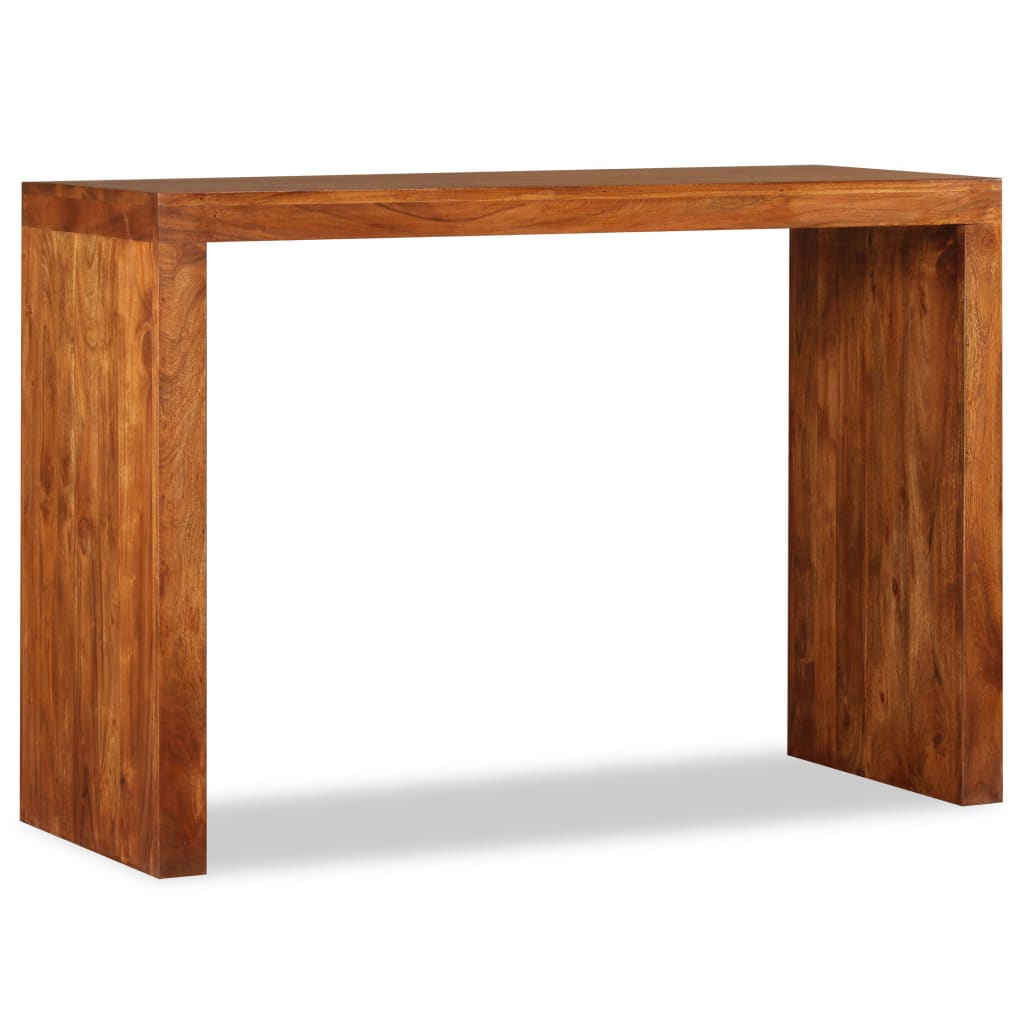 Avlastningsbord konsollbord Tre heltre med honningfinish 110x40x76 cm