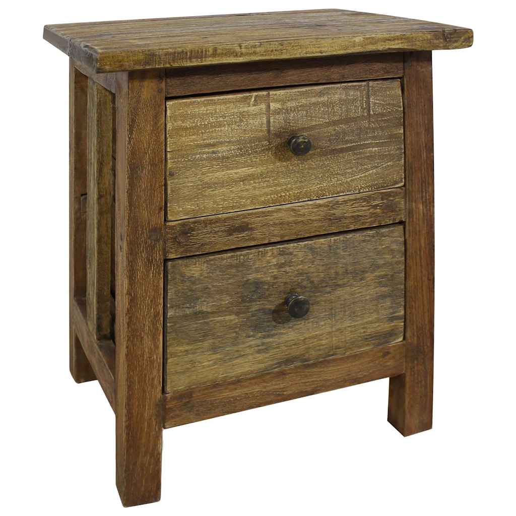 Nattbord Sengbord Tre heltre mahogni 40x30x51 cm