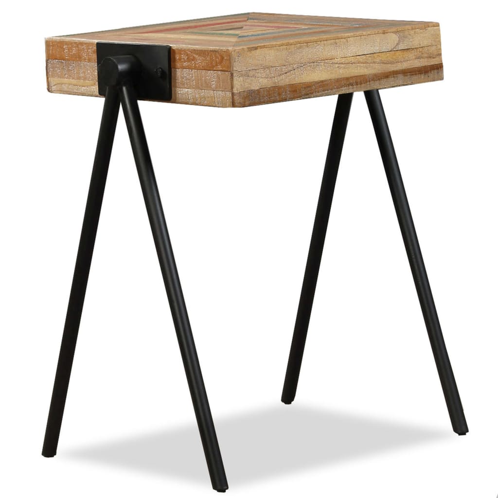 Sidebord Tre heltre gjennvunnet teak