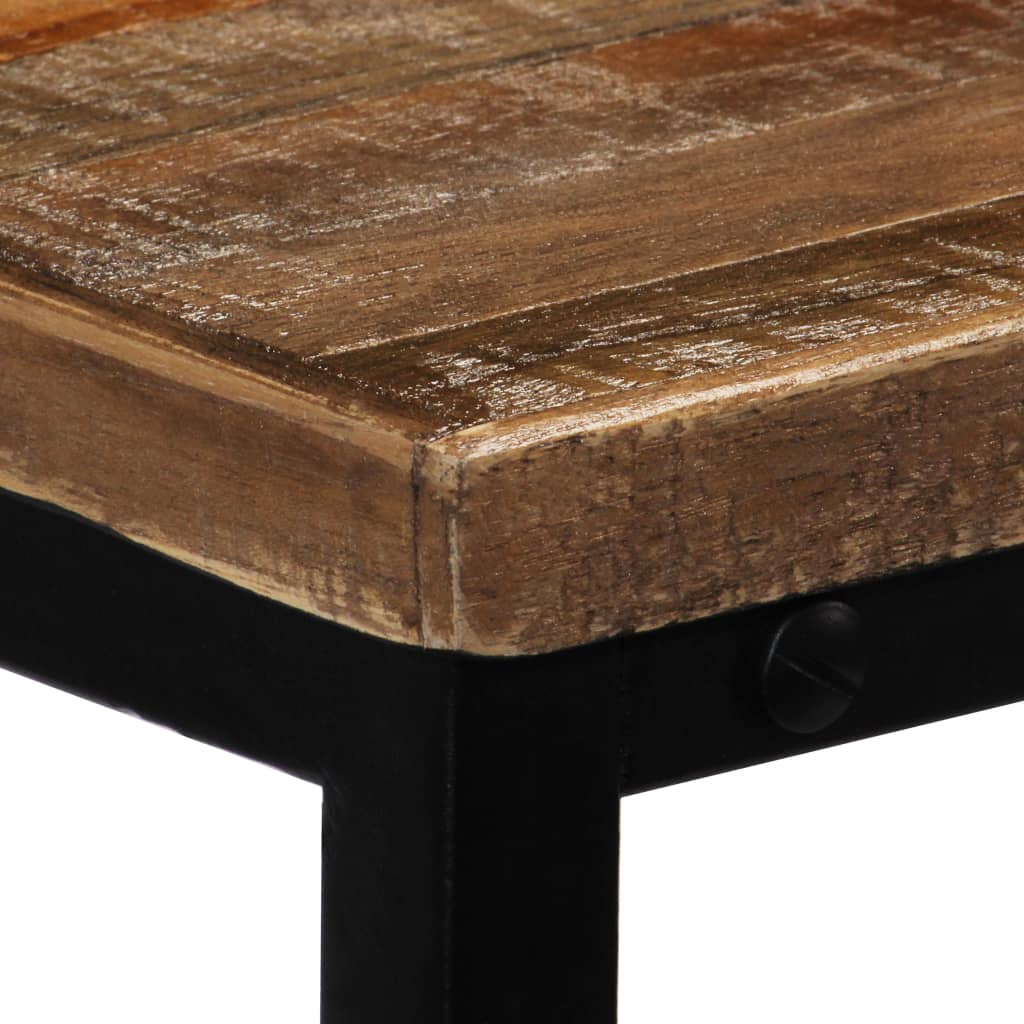 Avlastningsbord Konsollbord Tre gjenvunnet heltre teak 90x30x76 cm