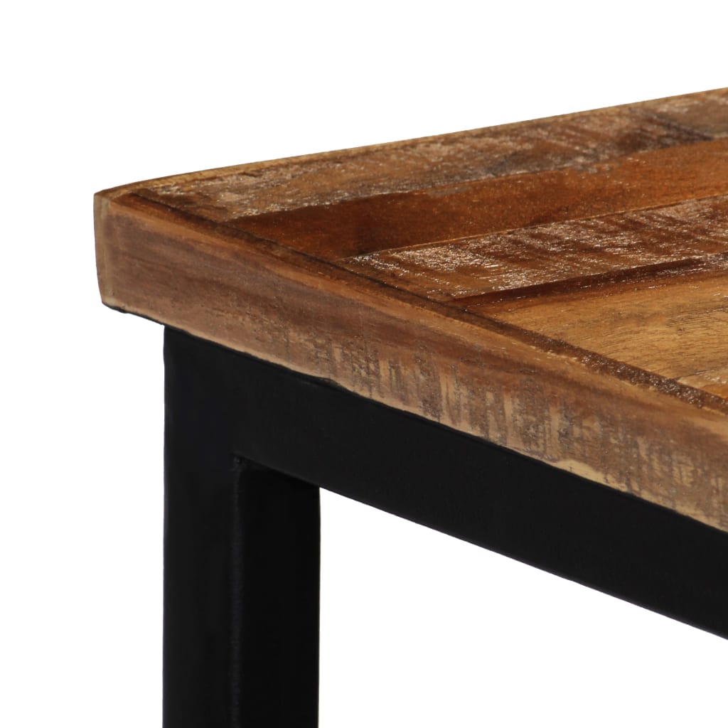 Avlastningsbord Konsollbord Tre gjenvunnet heltre teak 90x30x76 cm