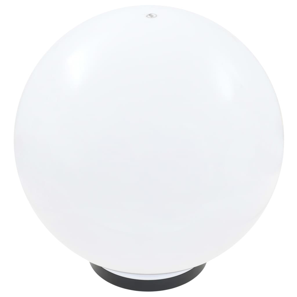 Hagebelysning Mark El. Lampesett LED 2 stk sfærisk 40 cm PMMA