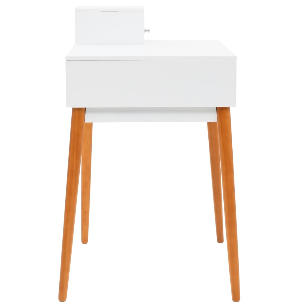 Sminkebord Hvit speil 60x50x86 cm